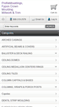 Mobile Screenshot of profilemouldings.com